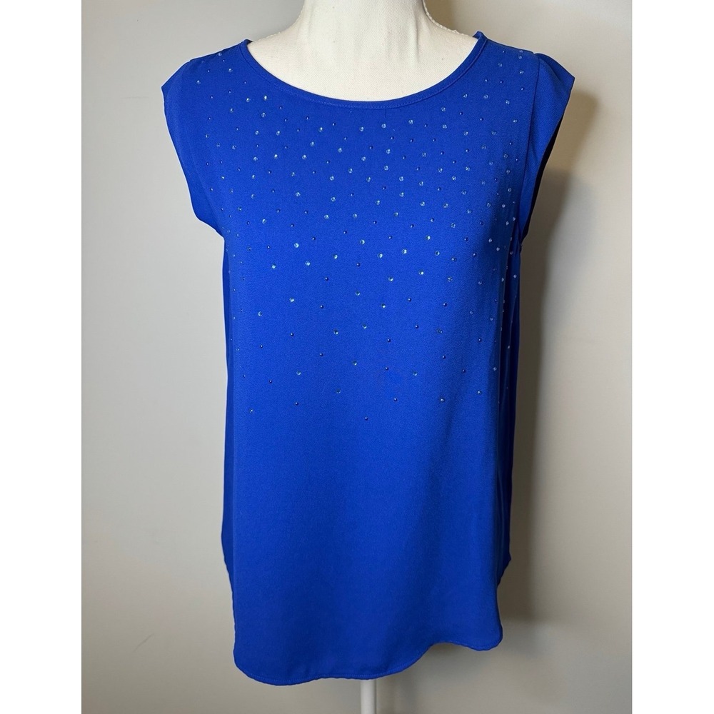 Apt 9 Sleeveless Blue Top‎